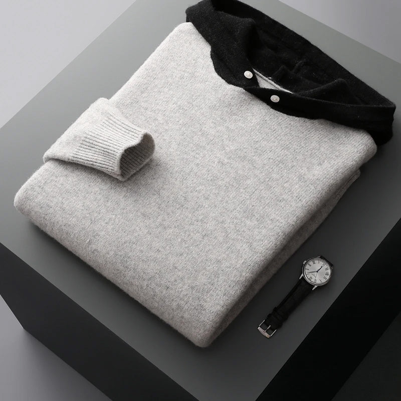 Frank Hardy Hooded Cashmere Sweater