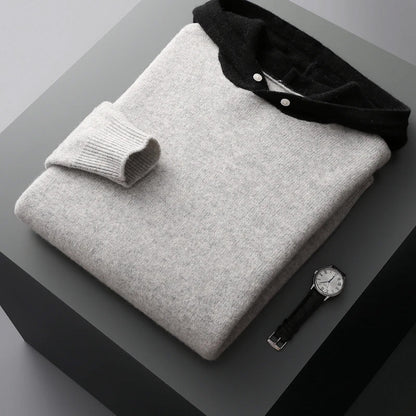 Frank Hardy Hooded Cashmere Sweater