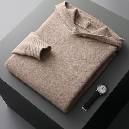 Frank Hardy Hooded Cashmere Sweater