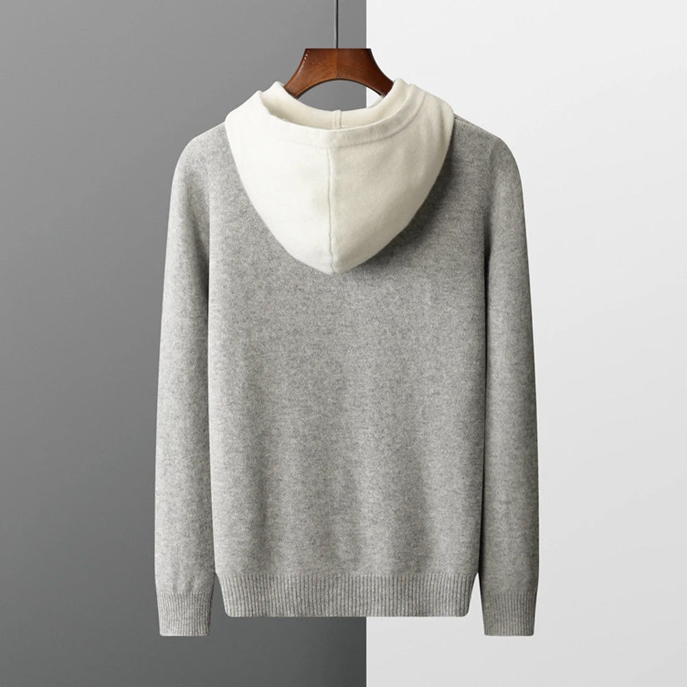 Frank Hardy Hooded Cashmere Sweater