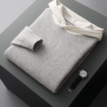 Frank Hardy Hooded Cashmere Sweater